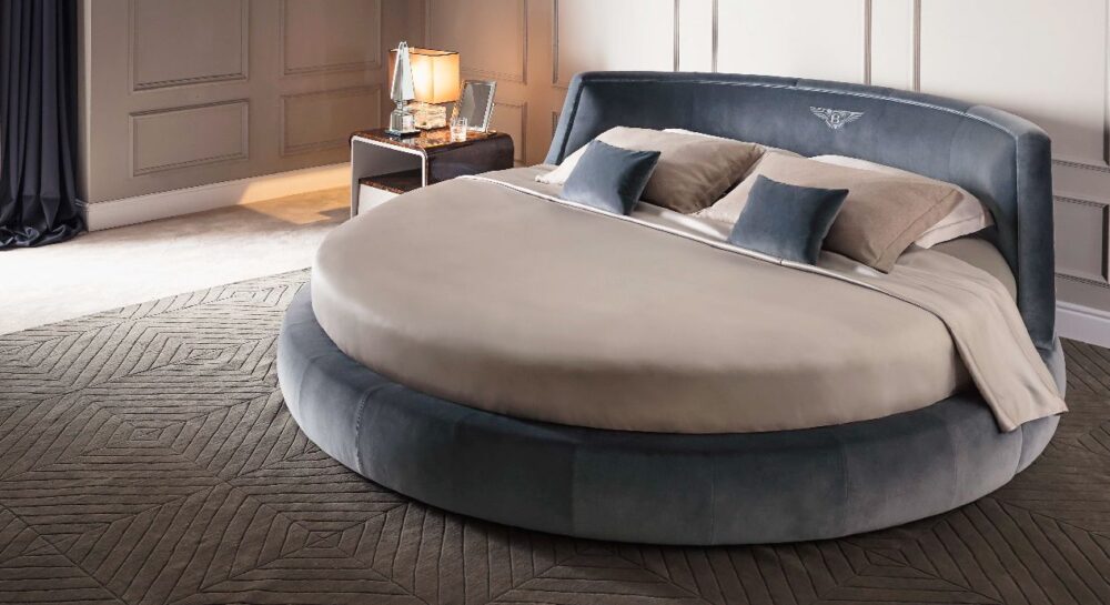 Modern Round Beds Design at Best Price Buy online in Karachi.