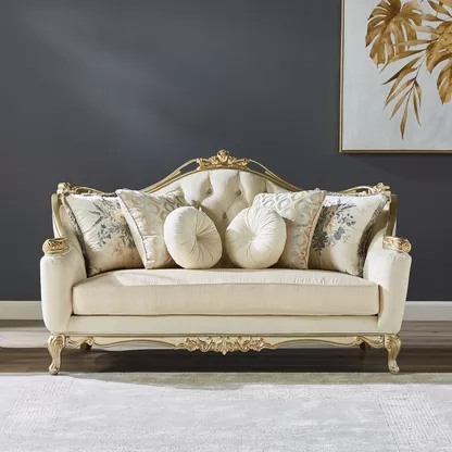 Modern Victorian Sofa Set With Classy