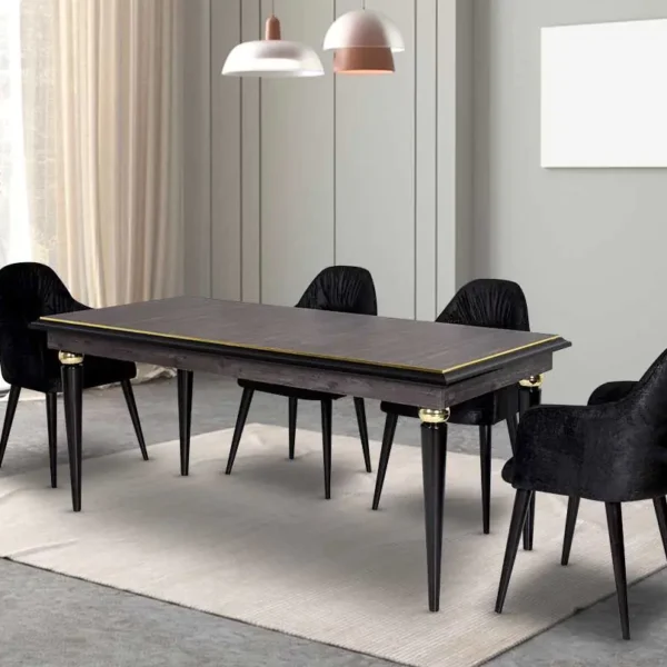 Buy 6 Person Dining Table Set Luxury Design