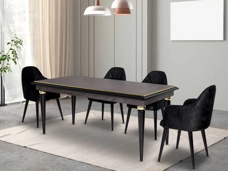 Buy 6 Person Dining Table Set Luxury Design