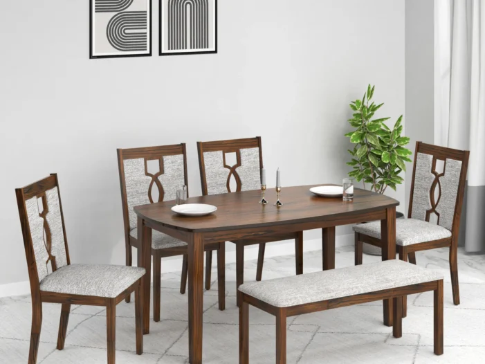 Wooden Chairs Dining Table Set & Dining Buy online in Karachi.