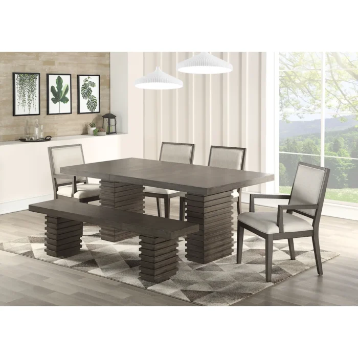 Buy 6 Person Dining Table Set Buy online in Karachi Pakistan. Dining Table is a Place where all Set together. We make All Kind of Modern Classy Dining table in Wood and Lasani board with Deco Or Polish Work. We Have a Premium Quality Classy Dining Table Set Buy online at Best price in Karachi Pakistan