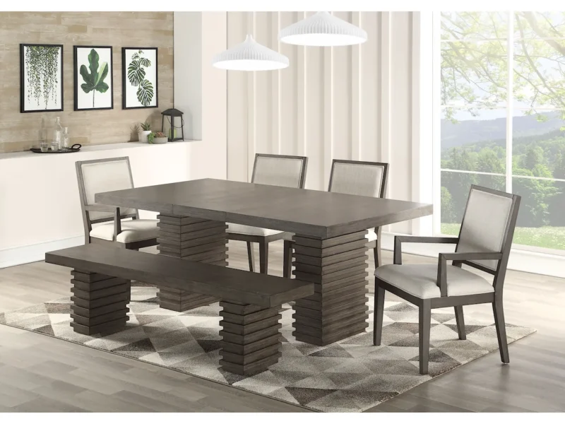 Buy 6 Person Dining Table Set Buy online in Karachi Pakistan. Dining Table is a Place where all Set together. We make All Kind of Modern Classy Dining table in Wood and Lasani board with Deco Or Polish Work. We Have a Premium Quality Classy Dining Table Set Buy online at Best price in Karachi Pakistan