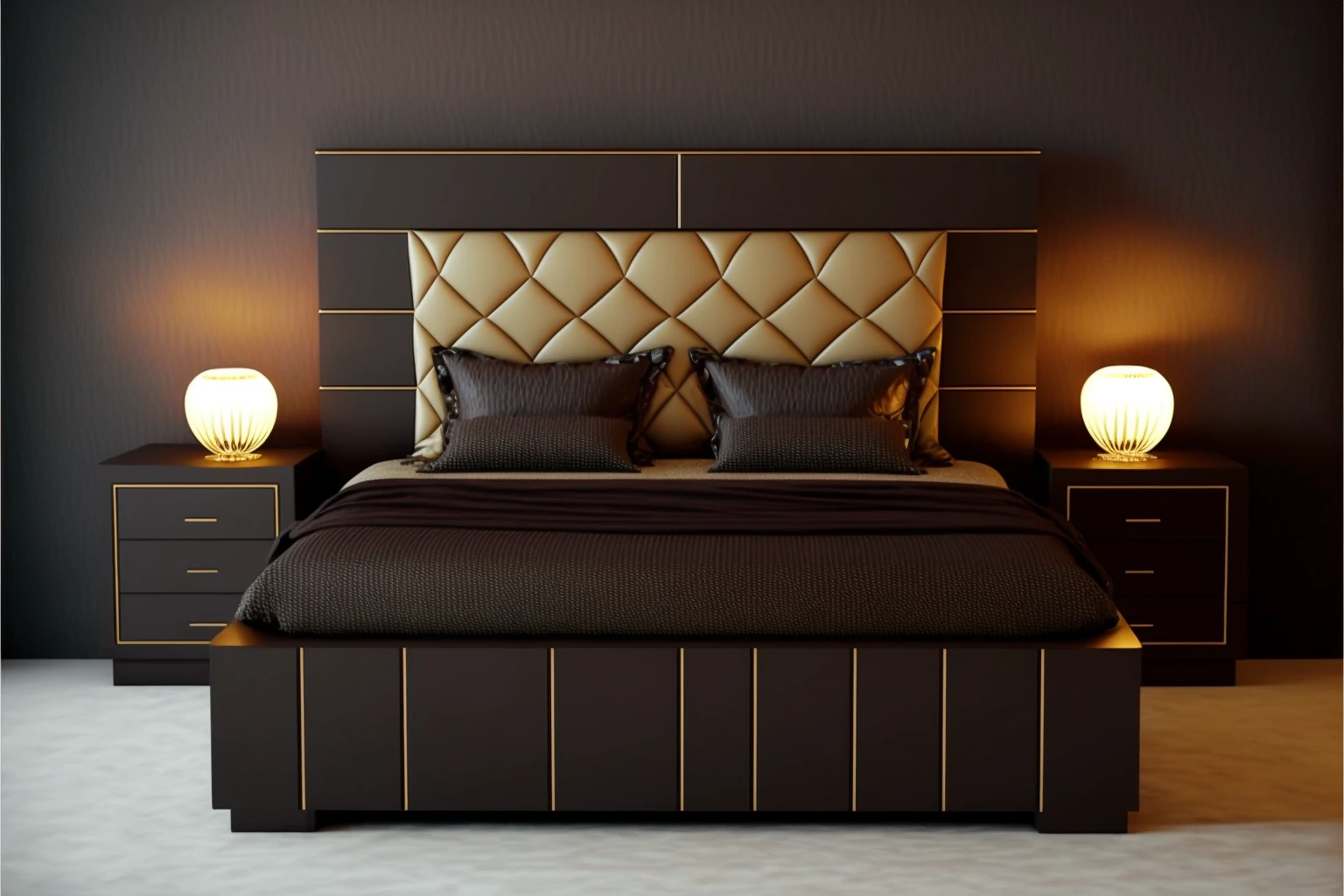 Modern Deco Beds Design With Beautiful Deco Paint Theme   Wrfdnfd.webp