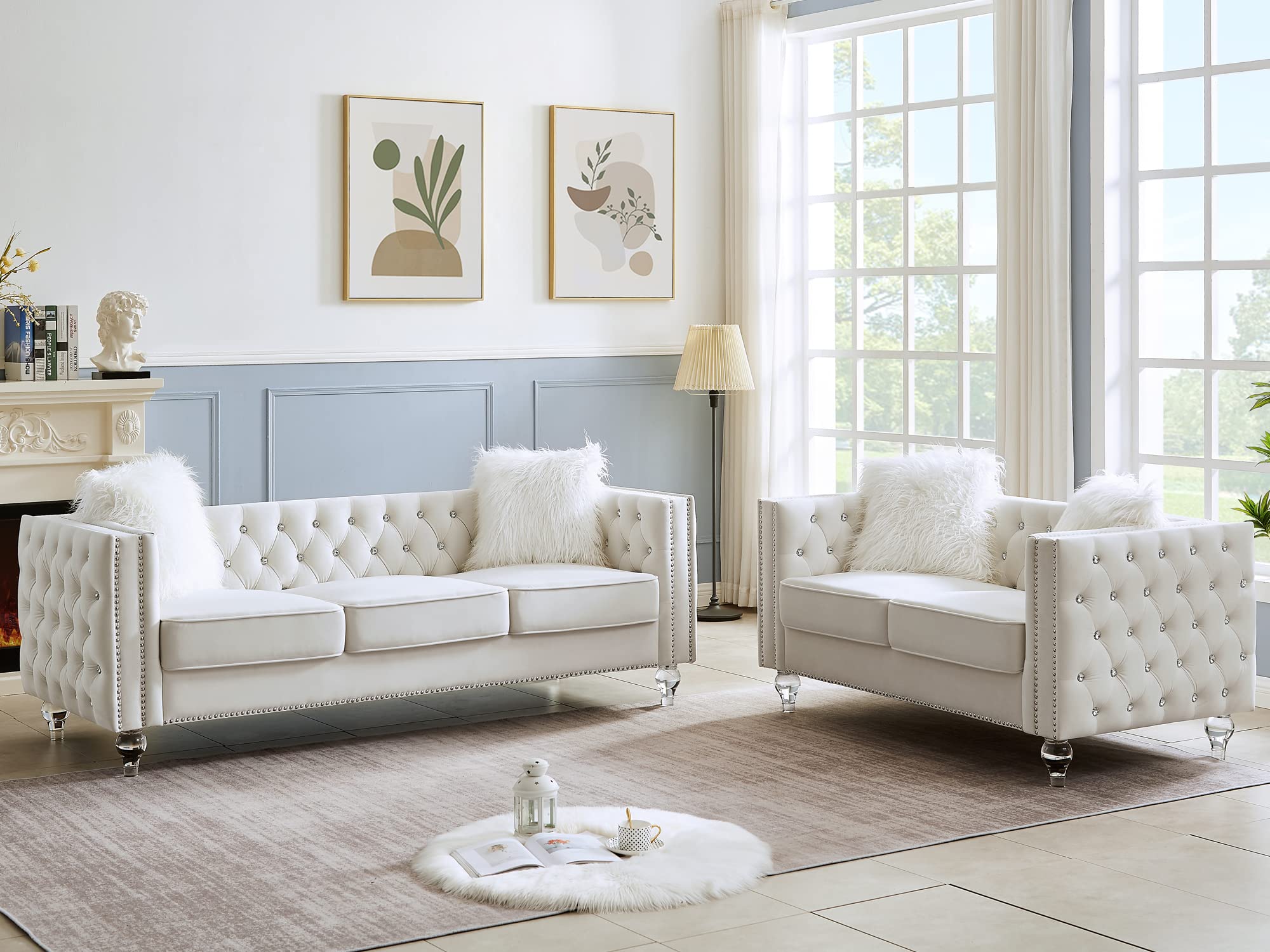 Modern Tufted Lounge Sofa With Latest