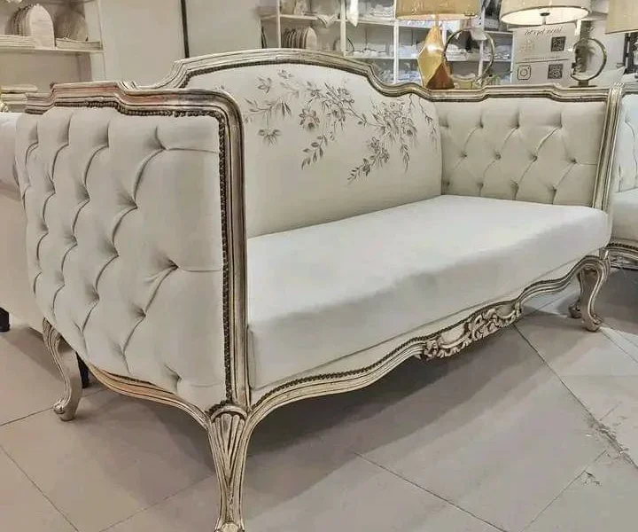 Sofa Set With Classy Victorian Design at Best affordable Price.