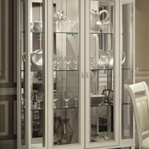 Latest Full Mirror Door Divider Design With Finest Deco Paint Work