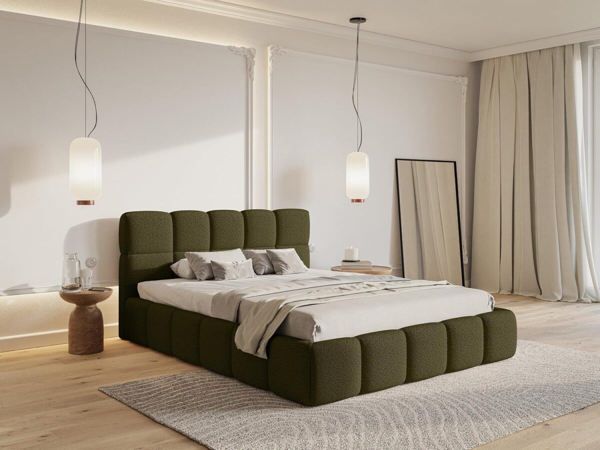 Beautiful Bubble Beds Sets With Boucle Fabric Cushion Work.